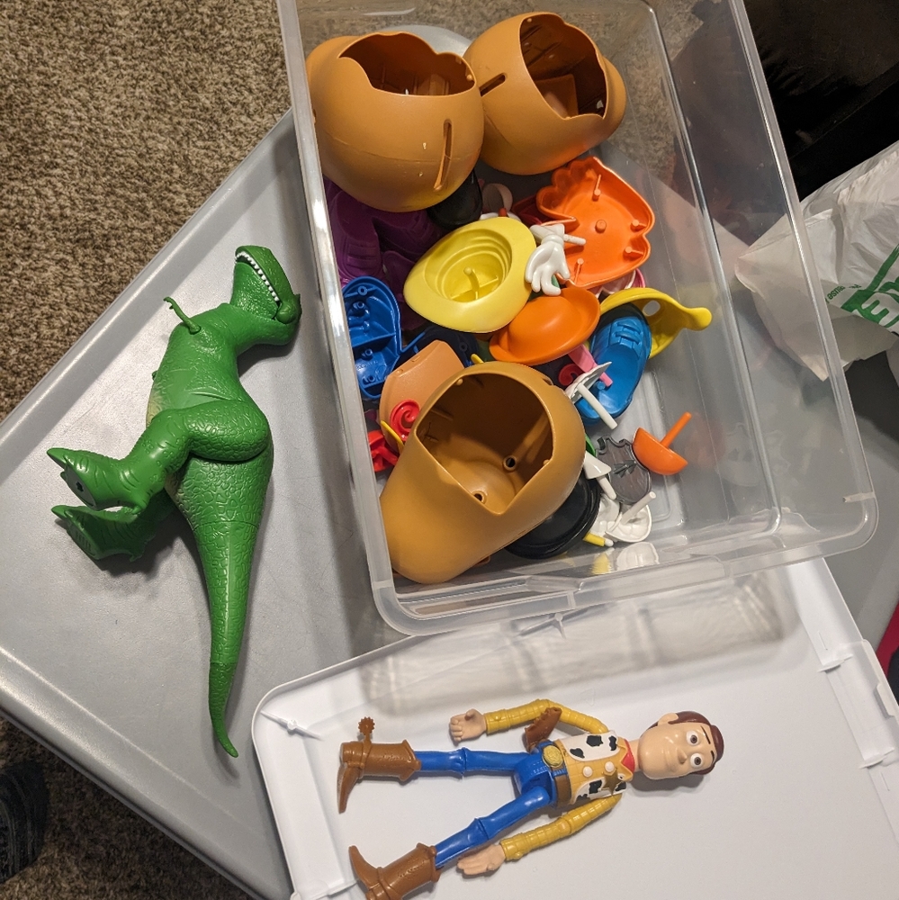 Mr. Potato Head (3), Rex, Woody bundle